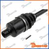 Demi-Arbre de Transmission droite pour RENAULT | NPW-RE-156, 16-144980024
